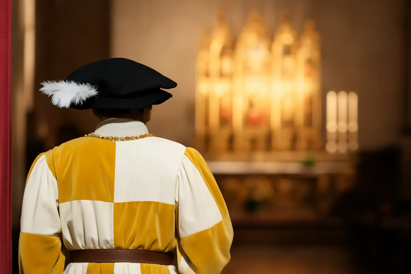 La cattedrale di Asola durante l'Assedio